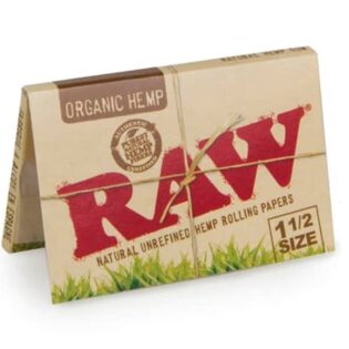 Raw Organic Hemp Size 1 1/2